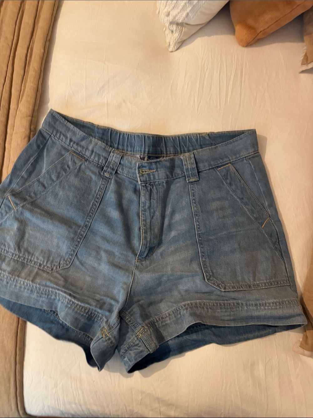 NWOT Light Wash Women's Denim OG Chino Shorts